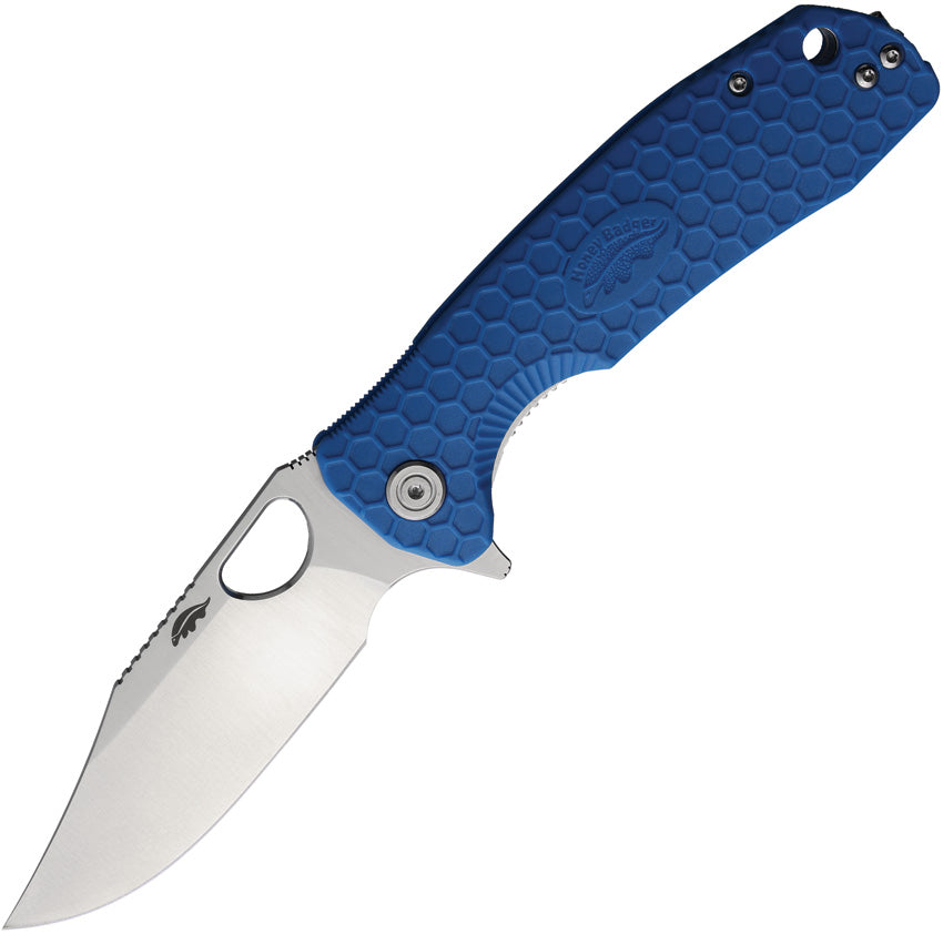 Large Linerlock Clip Blue - HB4066