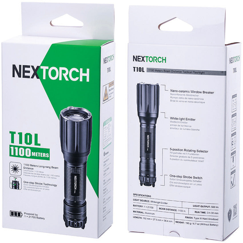 T10 White Laser Spotlight - NXT10L