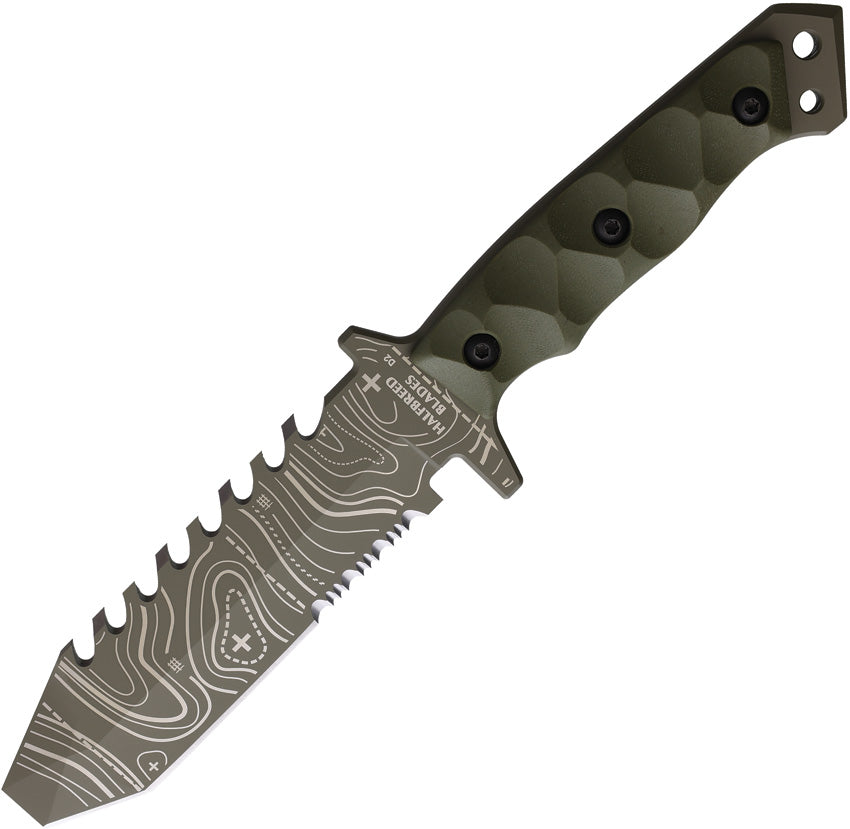 Emergency Rescue Knife Topo - HBBERK01TOPOODG