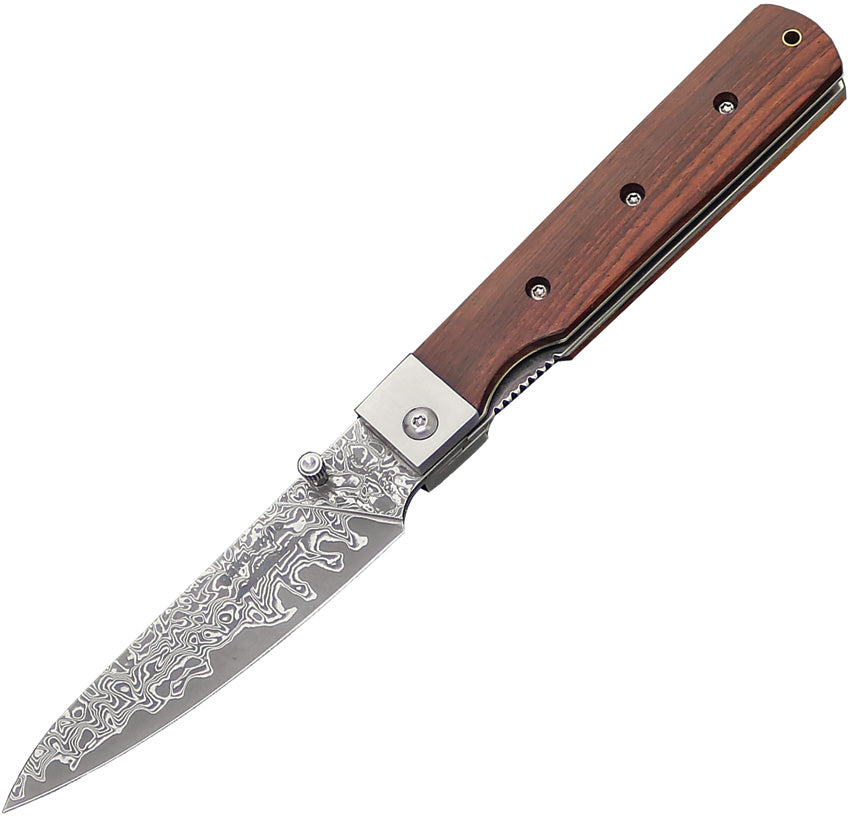 Petty Linerlock Damascus - KCGA004D