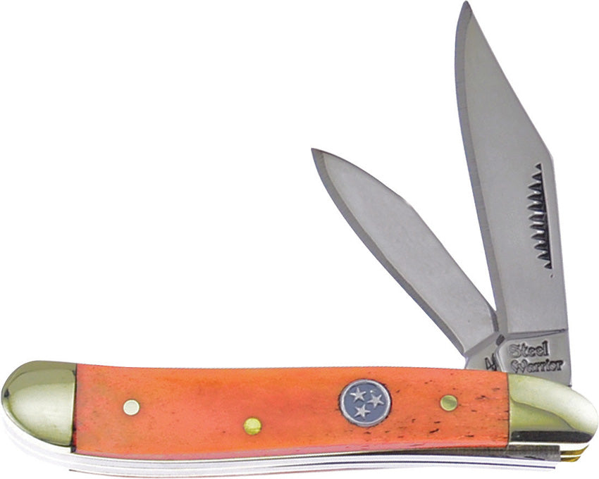 Peanut Orange Smooth Bone - FSW107VOSB