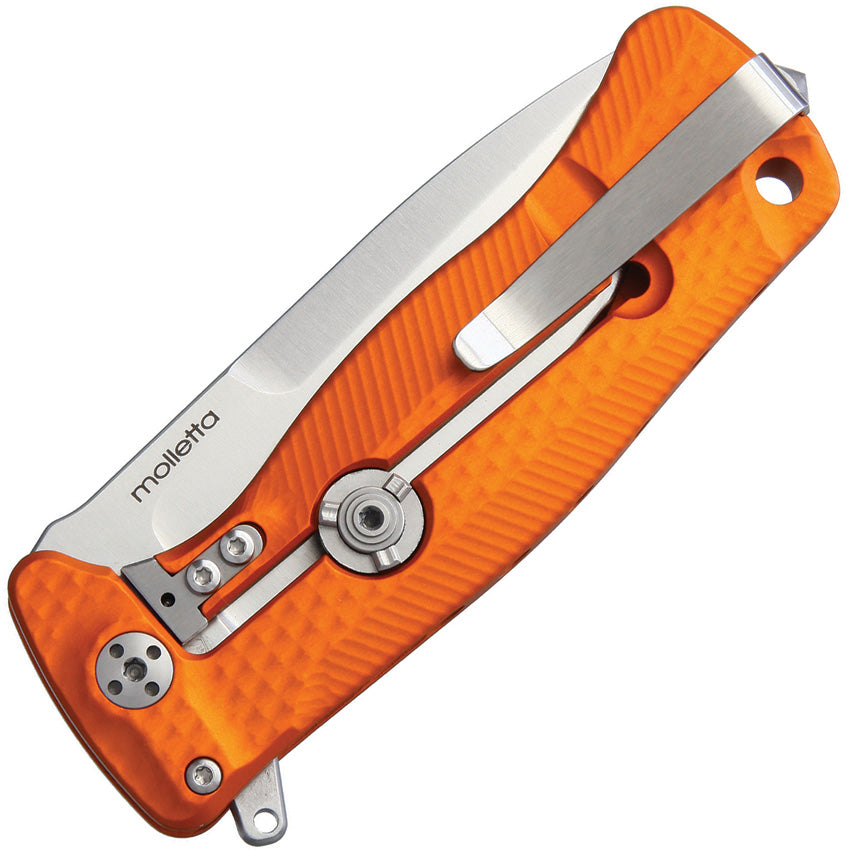 SR22 Framelock Orange Satin - LSTSR22AOS