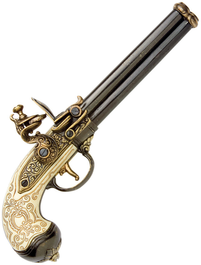 Italian 3-Barrel Flintlock - DX1016L