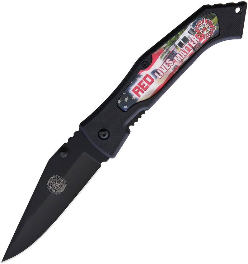 Red Lives Matter Linerlock - M4440