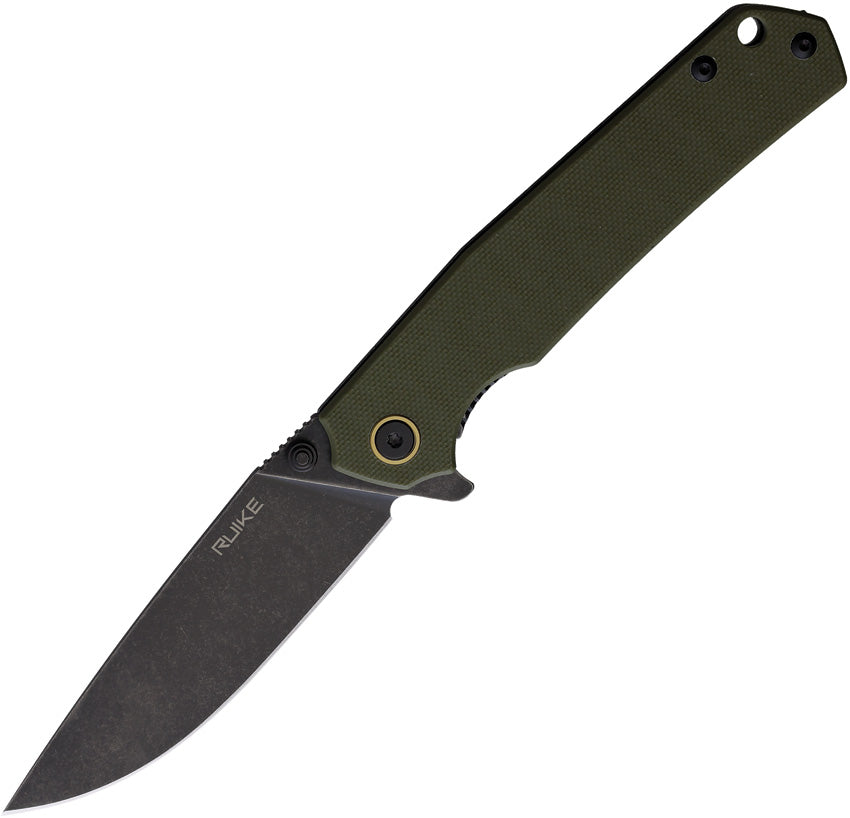 P801 Framelock Green - RKEP801G