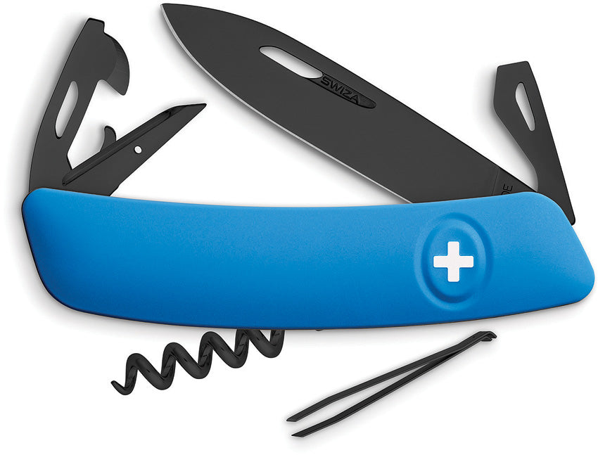 D03 Swiss Pocket Knife Blue - SZA331030