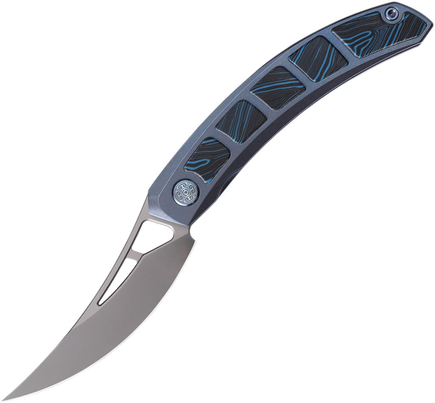 Kamasu Framelock G10/Ti Blue - CVLC06BCE