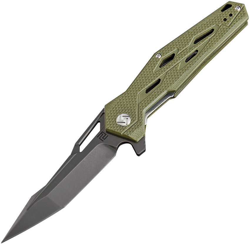 Bomardier Linerlock Green D2 - ATZ1812PBGN