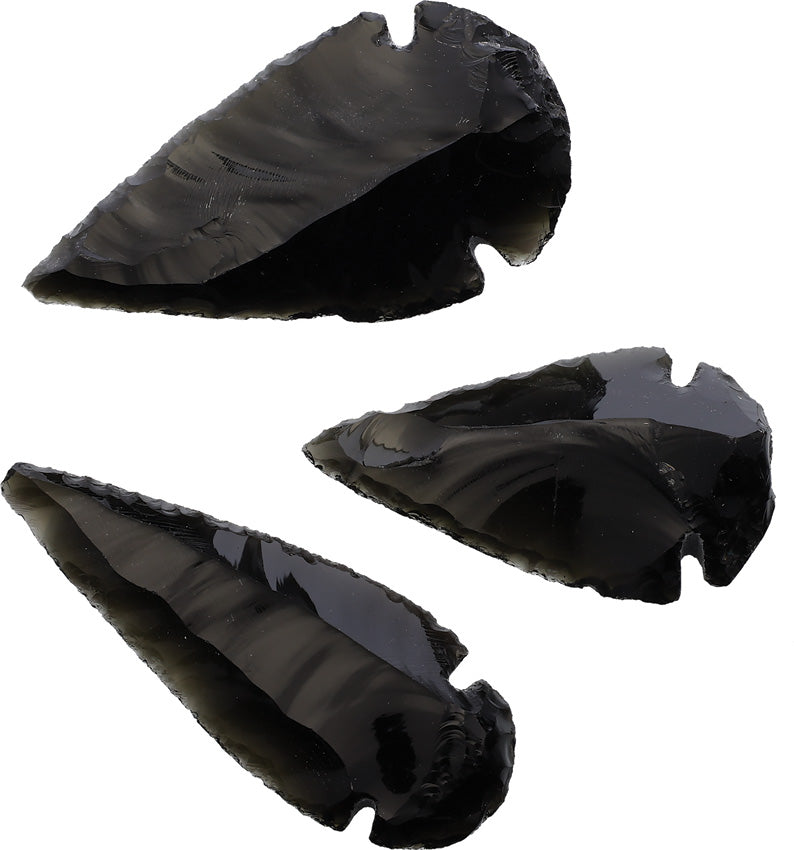 Black Obsidian Arrowhead Asst - AAH06L