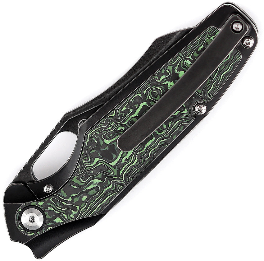 Tuckamore Framelock Green CF - K1052A3