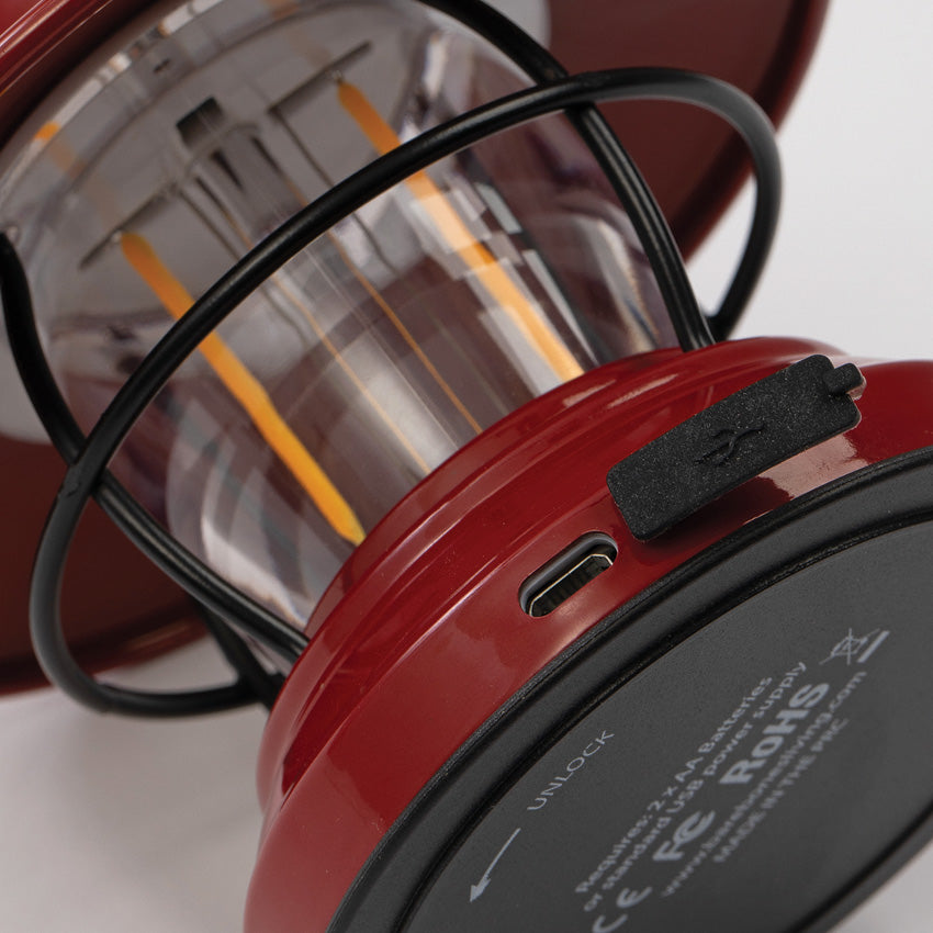 Edison Mini Lantern Red - BARE274
