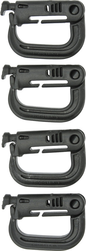 Grimloc Locking D-Ring 4pk - MXGRMLB