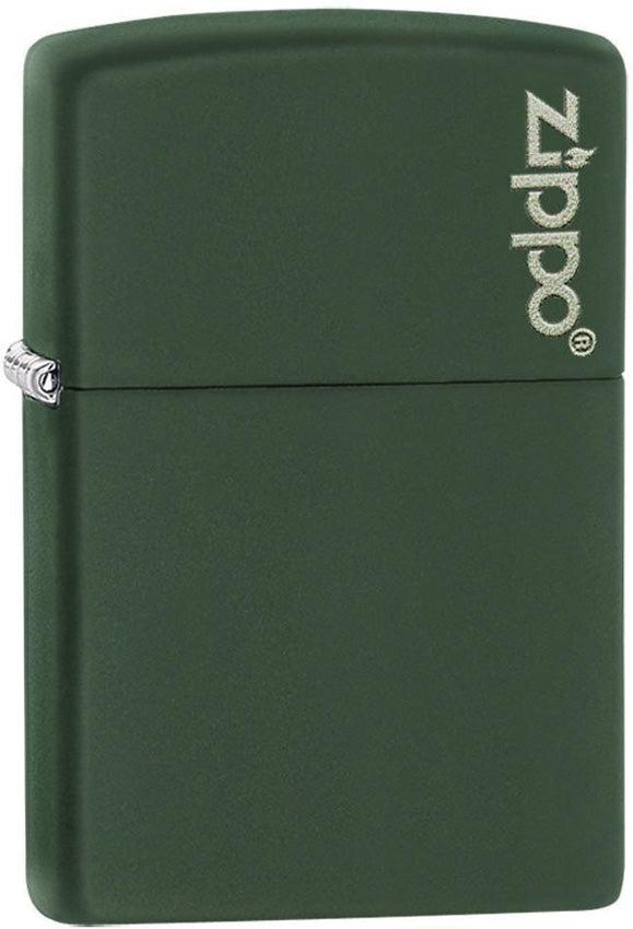 Zippo Logo Matte Green - ZO11347