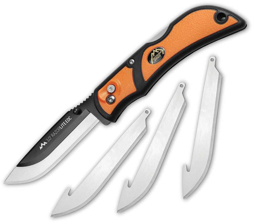 Razor Lite EDC Lockback Orange - OERLB3030