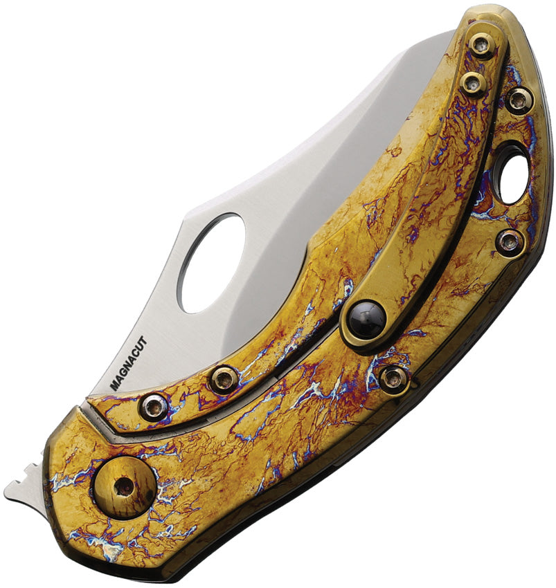 Busker Framelock Gold CF - OL982