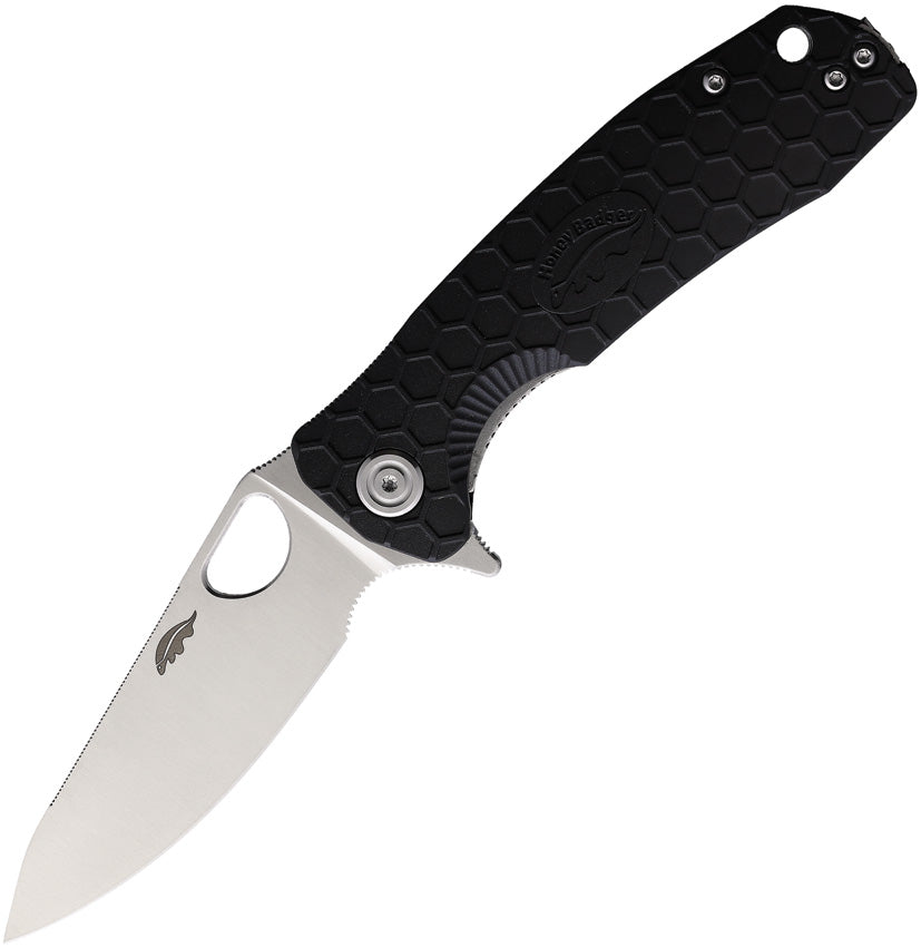 Medium Leaf Linerlock Black - HB1298