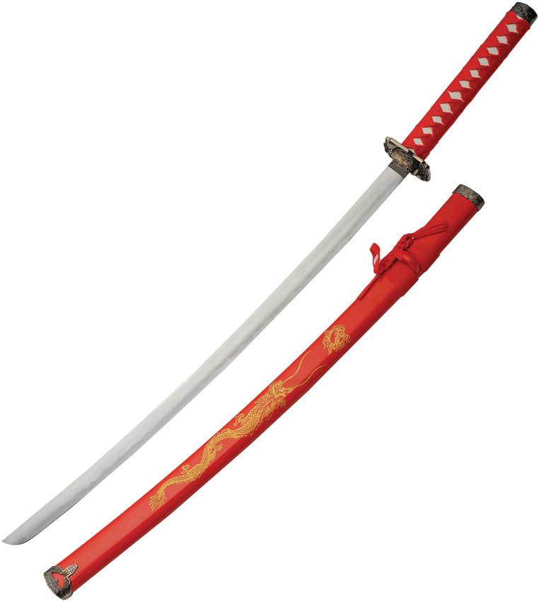 Gold Dragon Samurai Red - CN927030RD