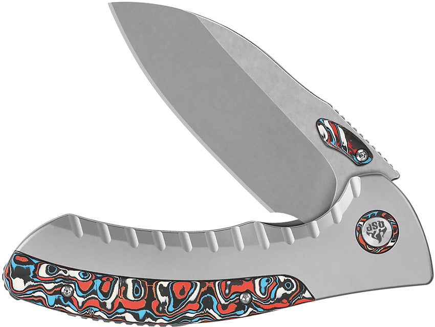 Capybara Framelock Ti CF - QS152B2