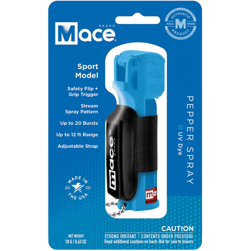 Sport Model Pepper Spray Blue - MSI80766