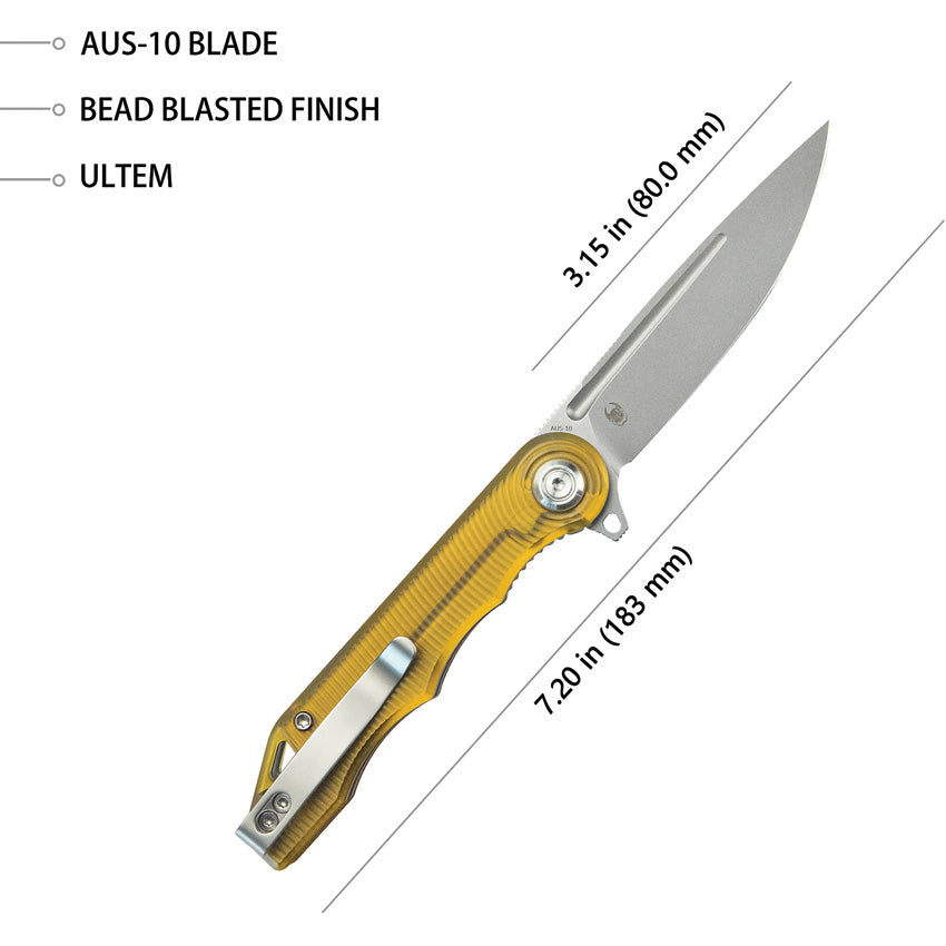 Mizo Linerlock Ultem - KUB312M