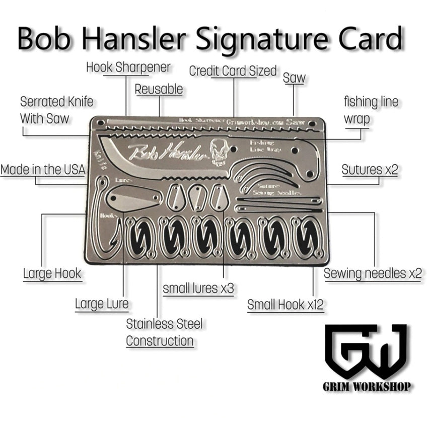 Bob Hansler Survival Card - GRICARD001