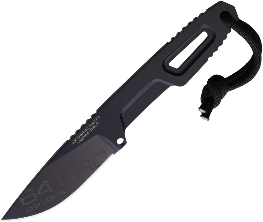 Satre Neck Knife Black S600 - EX0222BLKS6