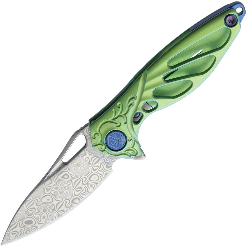Hummingbird Framelock Grn - RKMINIG