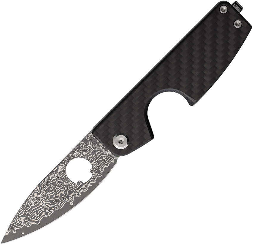 Cigar Slip Joint CF/Damascus - DGRCGRCFD