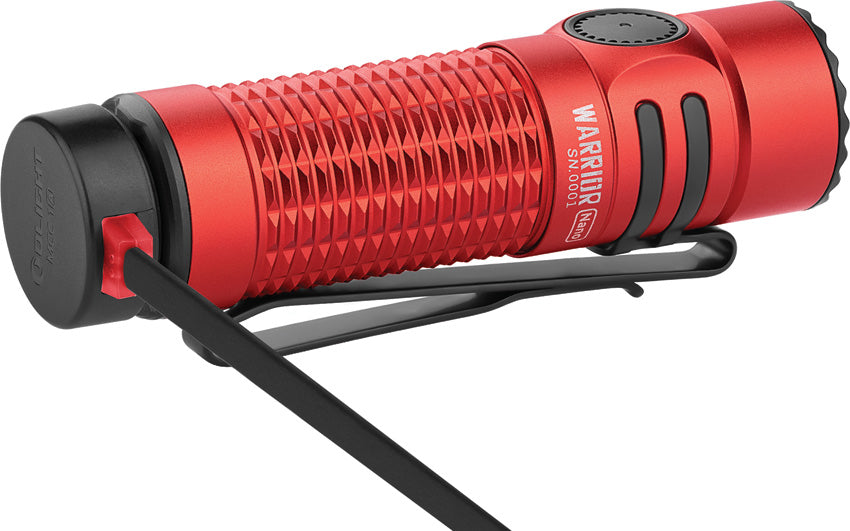 Warrior Nano Flashlight Red - OLTWRNANORD