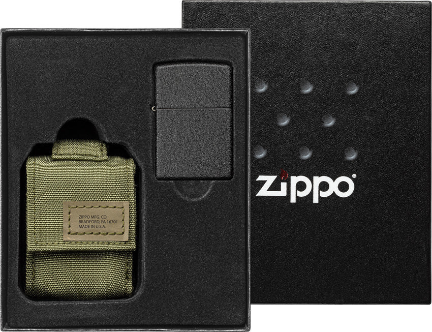 Lighter with MOLLE Green Pouch - ZO17562