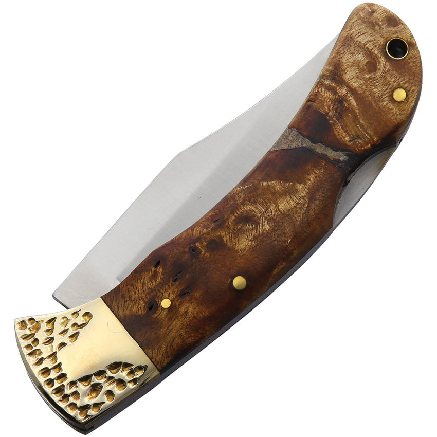 Large Lockback Burl Wood - MR562