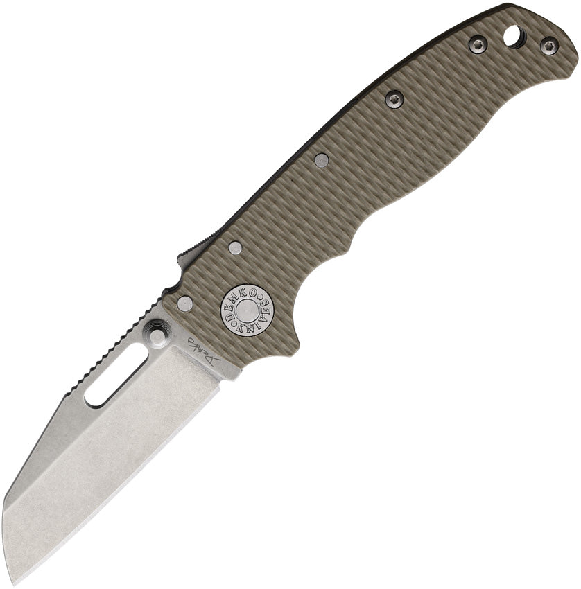 AD 20.5 Shark-Lock S35VN Tan - DEM09629