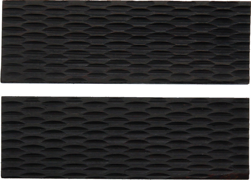 Knife Scales Amber Jigged Bone - RR1932