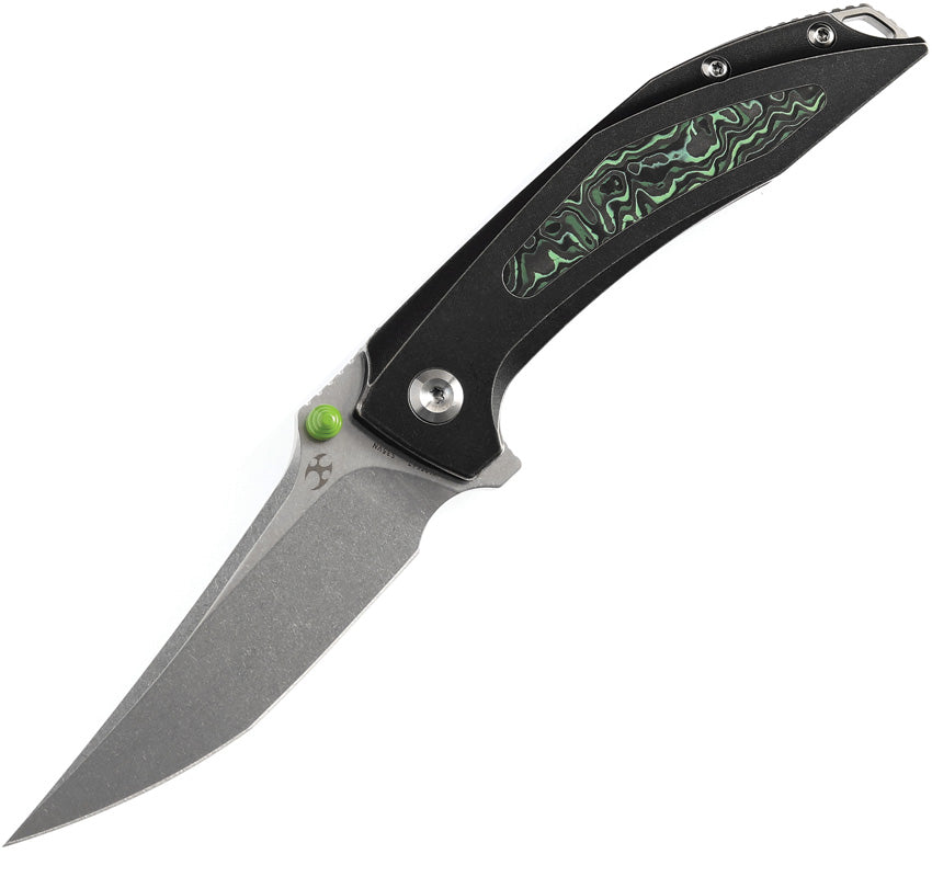 Baku Linerlock Blk/Grn CF - K1056A7