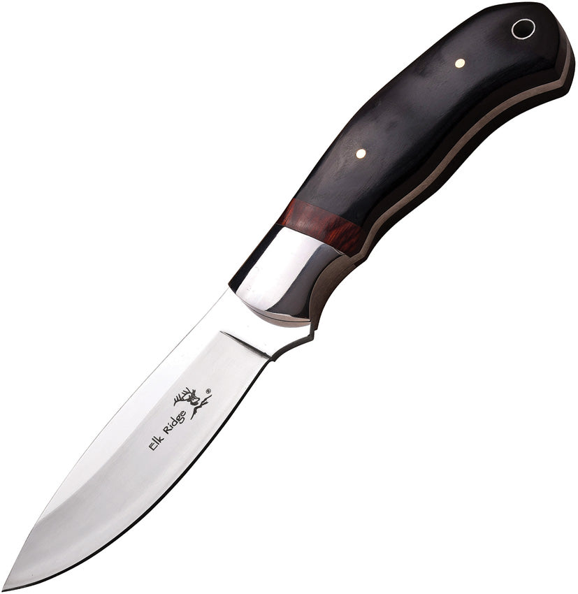 Fixed Blade Black Pakkawood - ER565BW