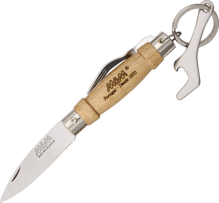 Knife w/Fork & Bottle Opener - MAM1C