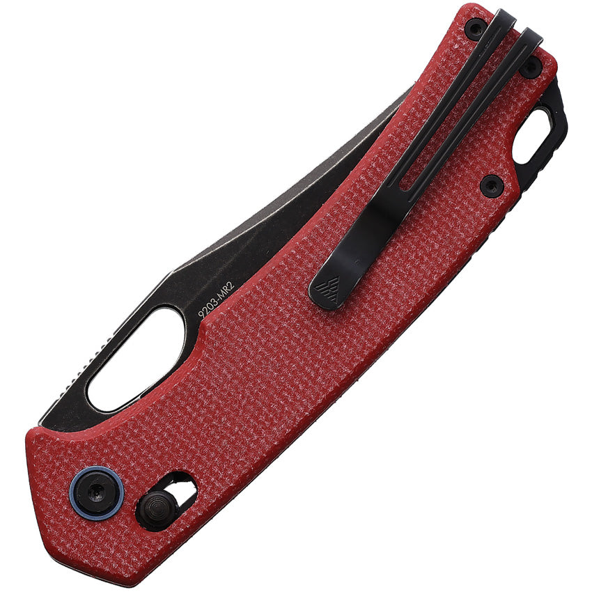 9203 Ambi Lock Red Micarta - SRM9203MR2