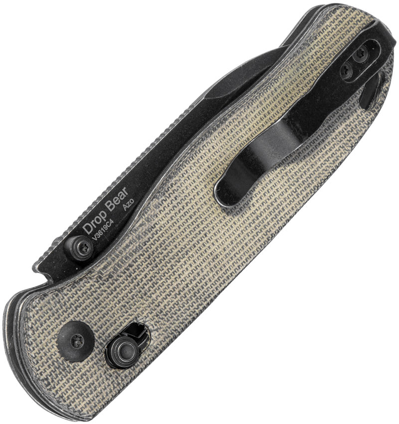 Drop Bear Axis Lock Micarta - KIV3619C4
