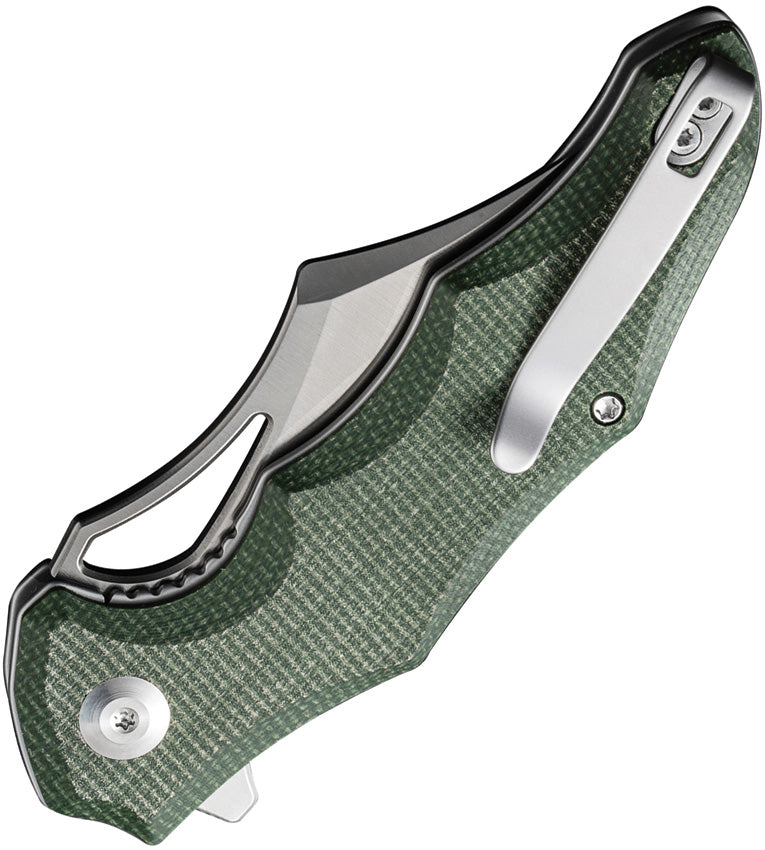 Chiro Linerlock Green micarta - CIVC230462