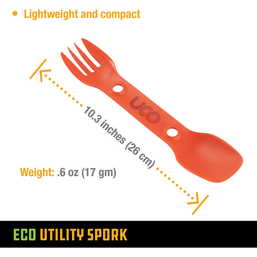 Eco Utility Spork Chili/Slate - UCO00418