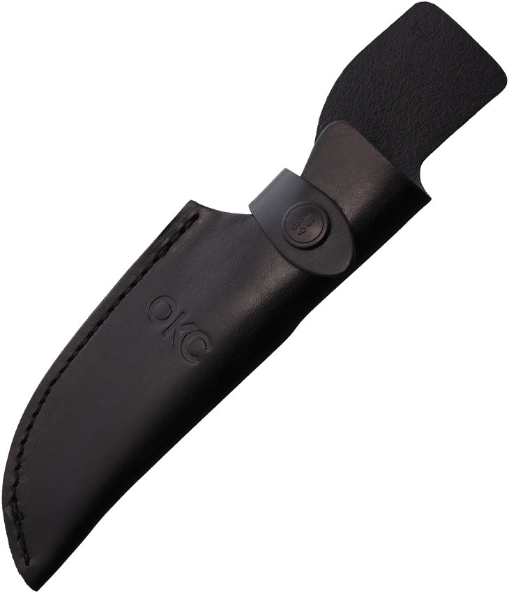 Caper Black Leather Sheath - ON203620