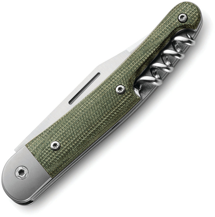 Jack Folder Green Micarta - LSTJK3CVG