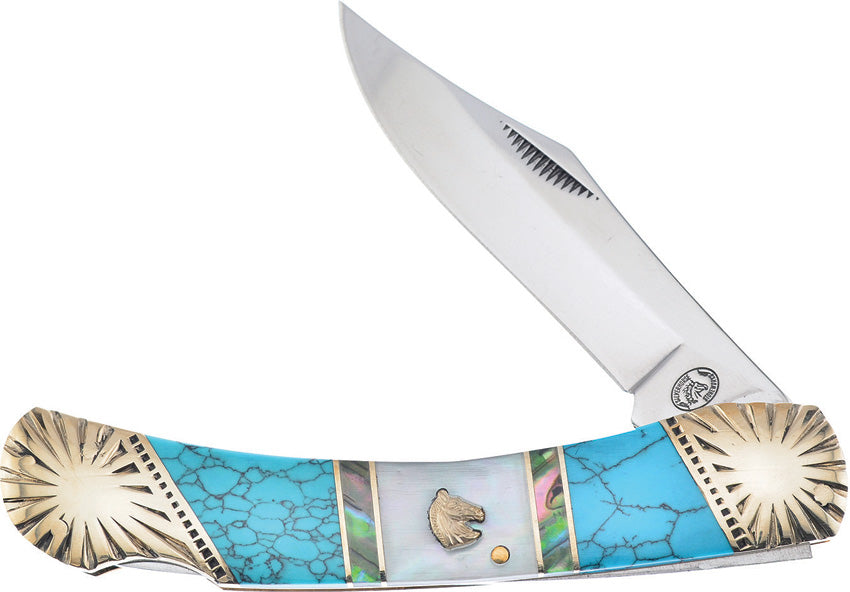 Lockback Turquoise - FSHS549TUR