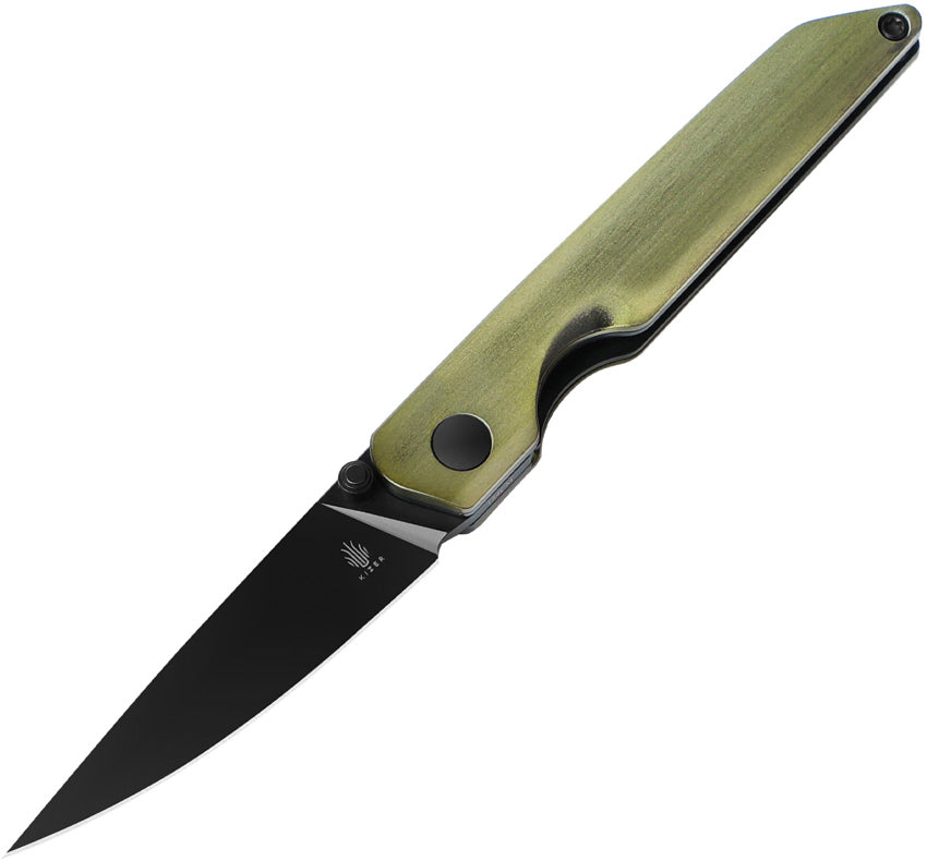 Shot Linerlock Green Alum - KIV3677C2