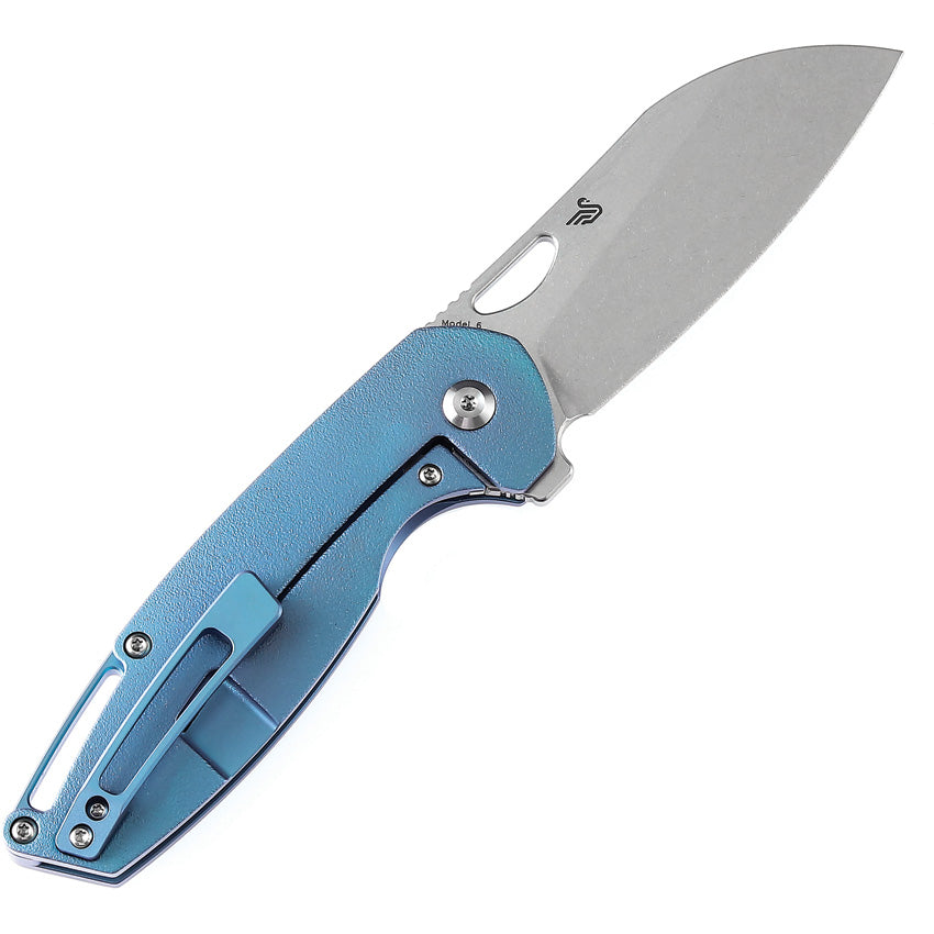Model 6 Framelock Orange Peel - K1022B6