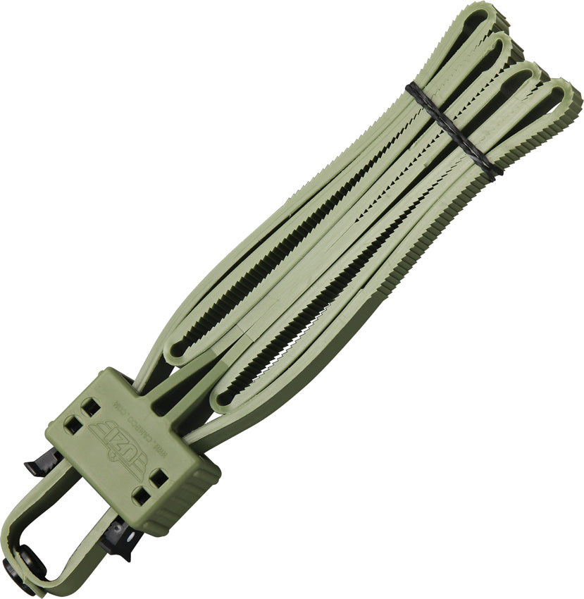 Disposable Flex Cuffs OD Green - UZIFLXCGR