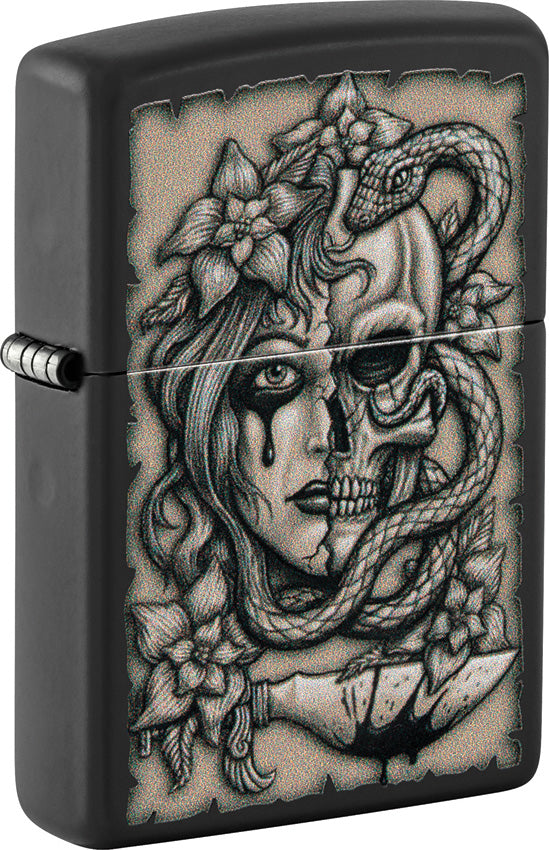 Gory Tattoo Design Lighter - ZO53239