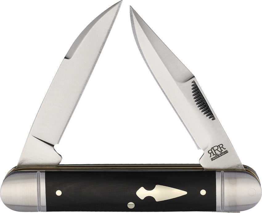 Hedgehog D2 Black Micarta - RRR005