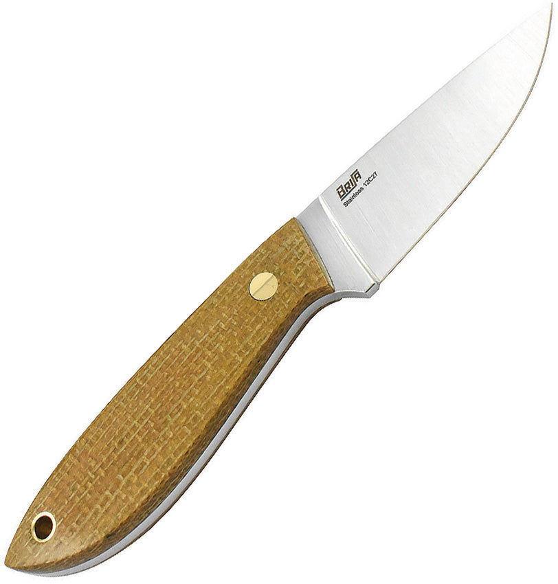 Bobtail 80 Mustard Micarta - BRI9951