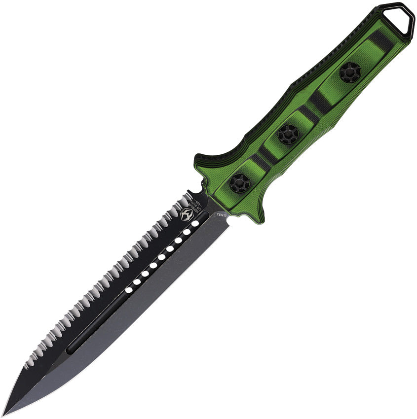 Nephilim Fixed Blade Grn/Blk - H0038CGRNBLK